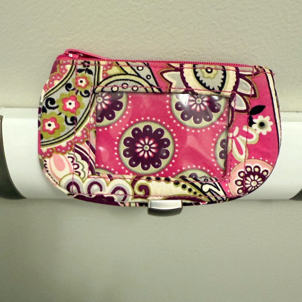 Vera Bradley Hipster and ID Wallet in Very Berry Paisley - Picture 7 of 10